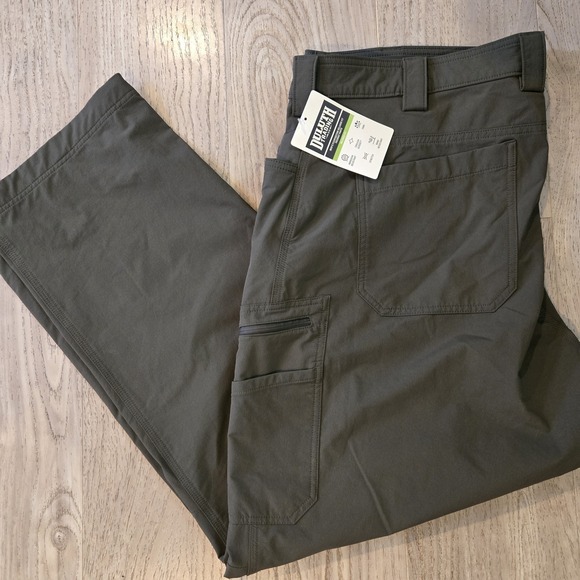NWT Duluth Men's 42x32‎ Flexpedition Relaxed Fit Packrat Pants Drk Green Cargo